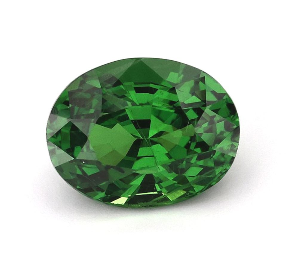 Tsavorite Garnet – 2.45 ct Oval